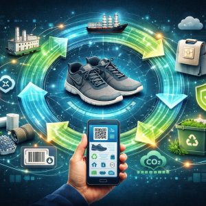 Symbolbild: Kreislauf statt Wegwerf – digitale Identität für Produkte, KI-generiert, © Christian Breier