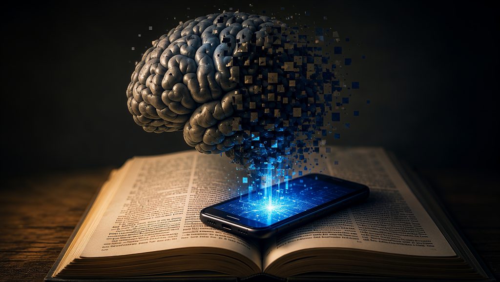 Smartphones werden zunehmend zum externen Gedächtnis. Symbolbild: © Christian Breier, erstellt mit KI