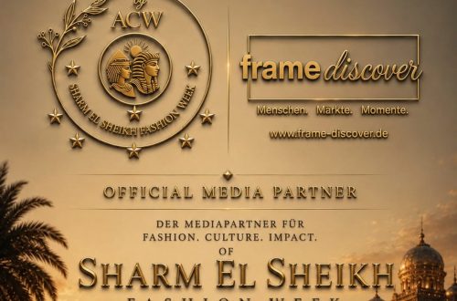 frame discover: Offizieller Medienpartner der Sharm El Sheikh Fashion Week 2026. Foto © Sharm El Sheikh Fashion Week