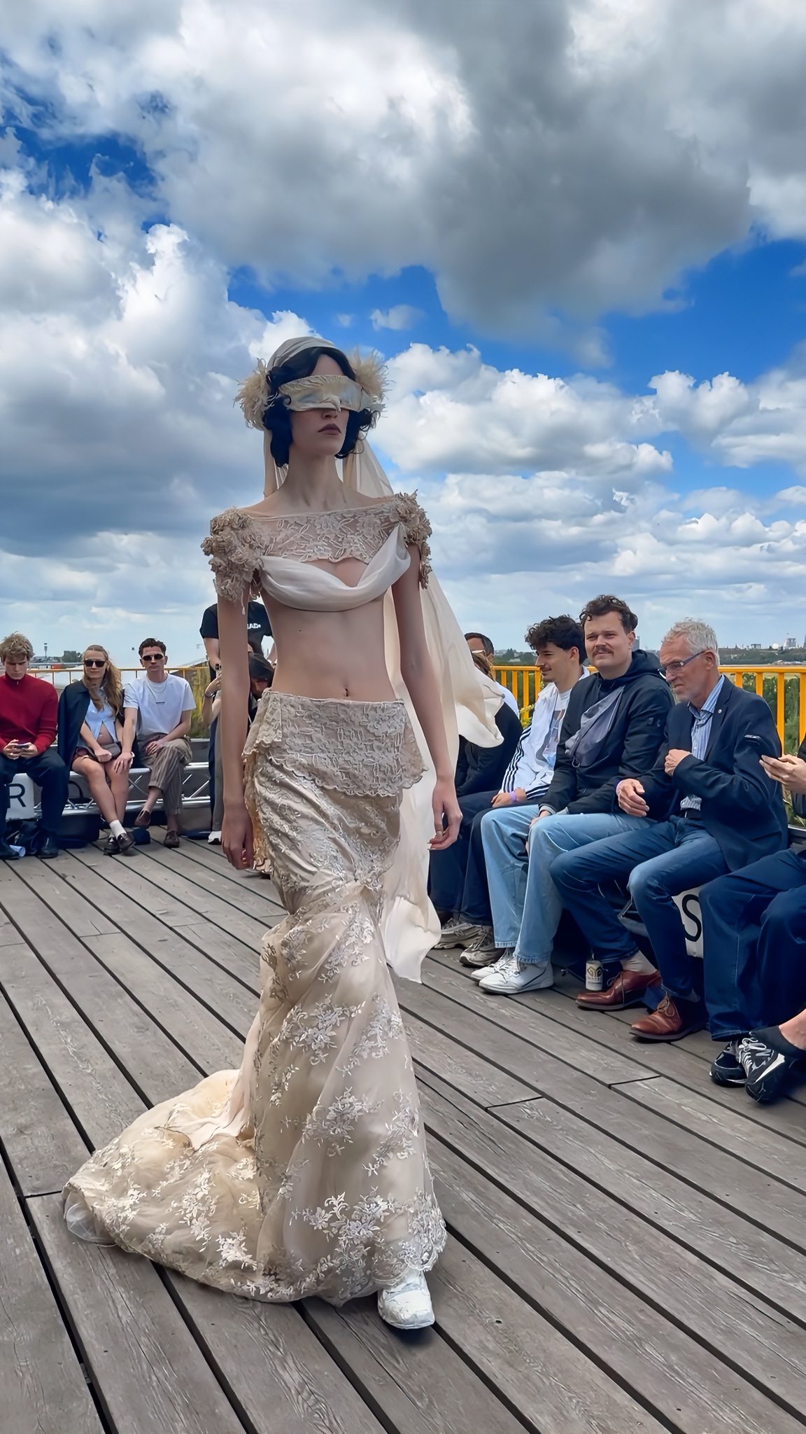 Graduate Fashion Show Lette Verein präsentiert von Platte.Berlin im Atelier Gardens, Foto: Christian Breier