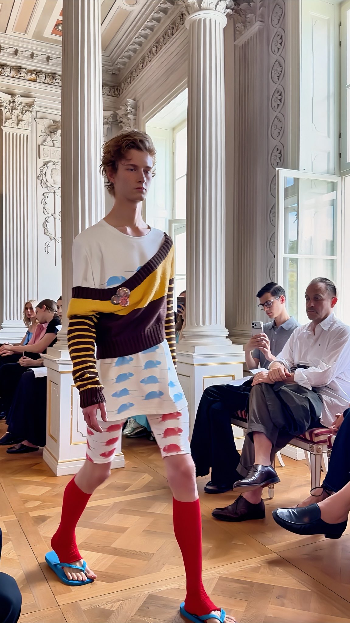 Runway Show Andrej Gronau im Atelier Gardens, Foto: Christian Breier